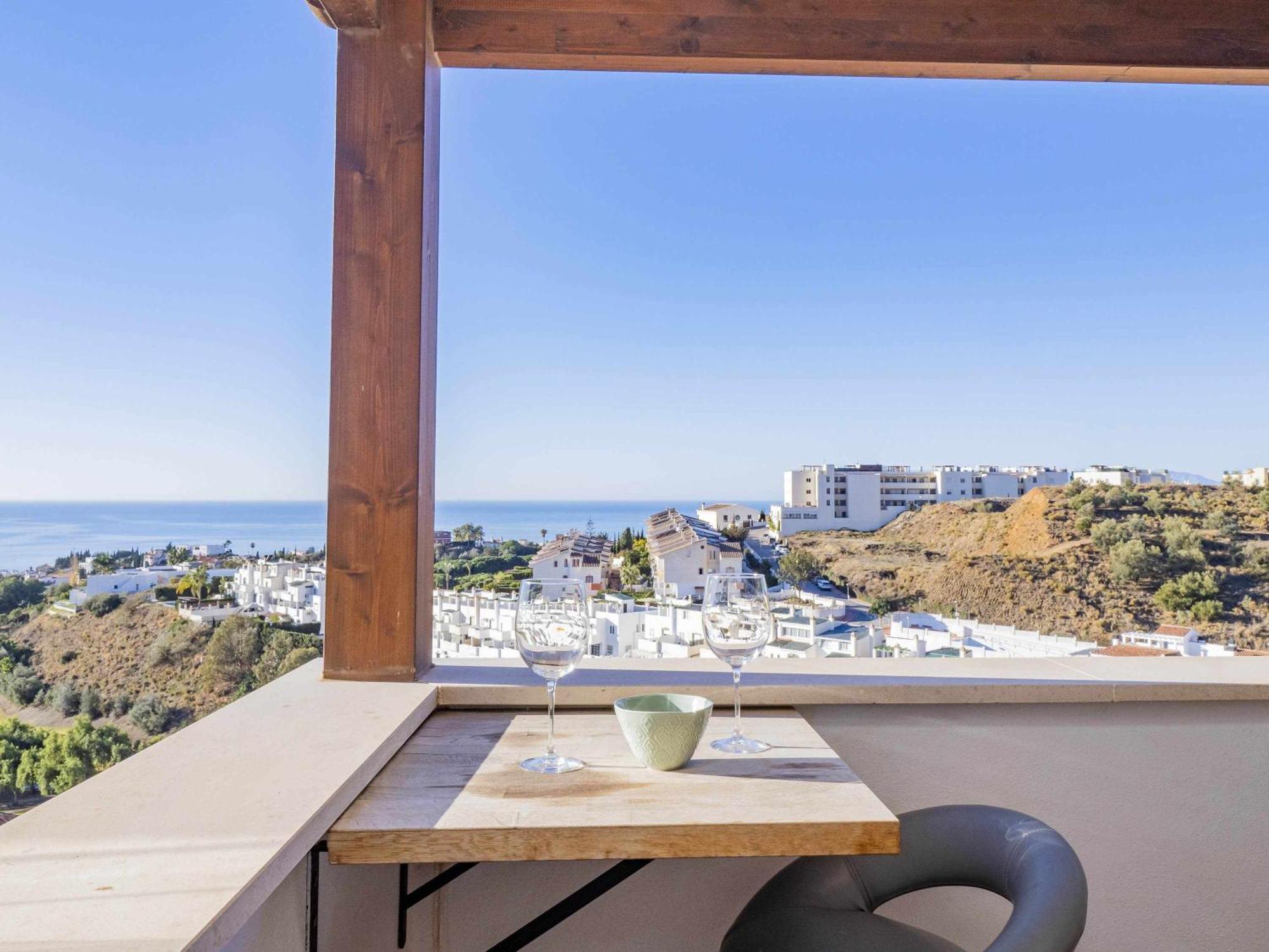 マラガAtico Con Vistas Al Mar Piscina Y Parkingアパートメント エクステリア 写真