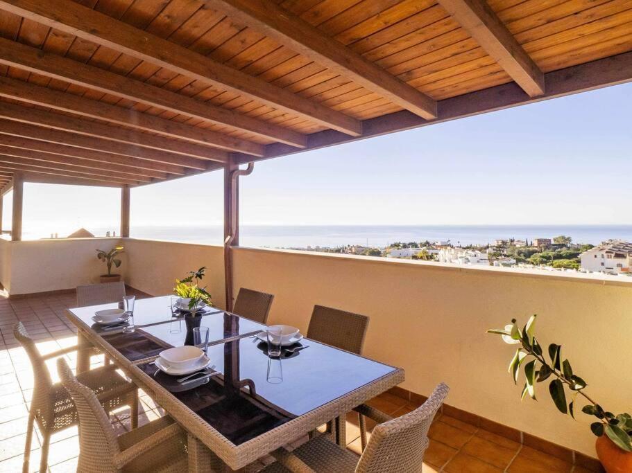 マラガAtico Con Vistas Al Mar Piscina Y Parkingアパートメント エクステリア 写真